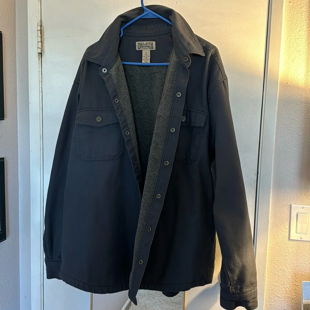 Duluth Trading Co men’s jacket. Snap up. - Picture 1 of 7